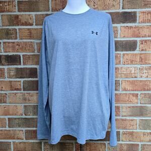 Under Armour Long Sleeve Tshirt Size XL Heather Blue Gray Tee